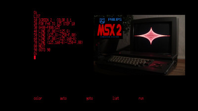 Retrocomputing MSX 2 - Basic 2.1 - Easy program