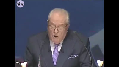 Extrait discours JM Le Pen et le mondialisme  (0147)