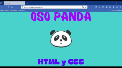 Cómo crear un oso panda HTML y CSS - Web development