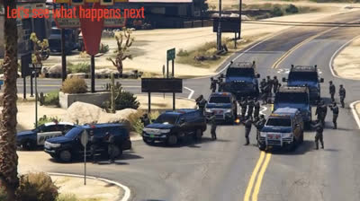 GTA 5 | Swat Team Arrest Mafia Don | Police Security Convoy
