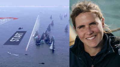 CLARISSE CRÉMER, Seule contre l'océan. STÉPHANE PERSON