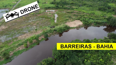 FILMAGEM COM DRONE SAINDO DA BR 242 ATE O RIO GRANDE - BARREIRAS BAHIA