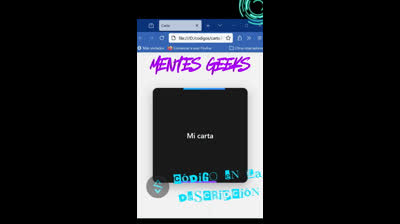 Cómo crear una tarjeta animada con borde giratorio en HTML y CSS