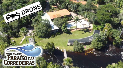 HOTEL PARAISO DAS CORREDEIRAS - DRONE - CORRENTINA -  BAHIA