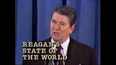 ABC World News Tonight - Reagan's State of the World - Tonight promo for January 24, 1984