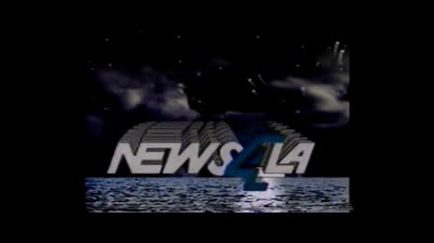 KNBC News 4 L.A. Nightside open - February 4, 1985