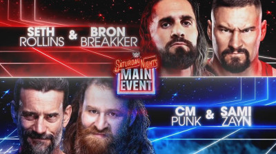 CM Punk & Sami Zayn vs Seth Rollins & Bron Breakker (Full Match)
