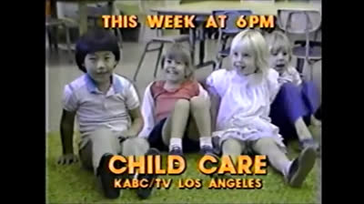 KABC Channel 7 Eyewitness News 4PM - Child Care - This Week ident for the week of January 23, 1984