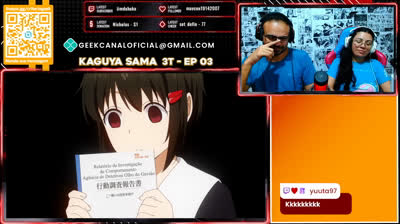 Kaguya Sama EP 3 ao 4