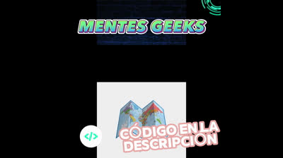 Crea un efecto de plegado - Mapamundi con HTML y SCSS