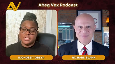 Abeg Vex Podcast. The Art of Human Interaction: Lessons on Empathy and Assertiveness with Richard Blank l EP19