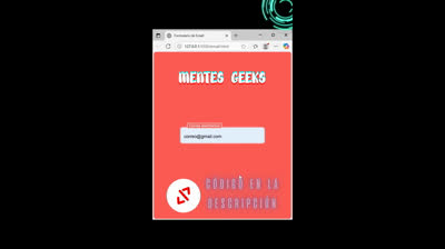 Cómo crear un formulario de email con etiquetas flotantes usando HTML y CSS