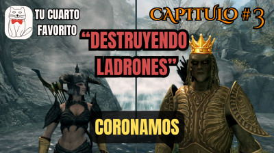 Vida en #skyrim |"Destruyendo ladrones"|Día #3 |