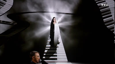 les enfoirés 2018 4 mots sur un piano