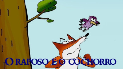 O raposo e o cochorro