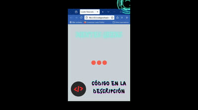 Cómo hacer un loader con HTML y JavaScript