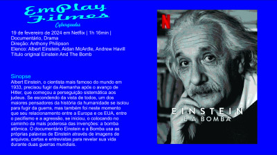 Einstein E A Bomba (2024) Documentário, Drama