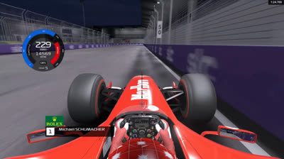 Michael Schumacher - Onboard Jeddah