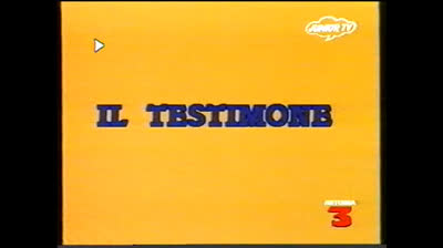 36 Ciao, io sono Michael! Il testimone