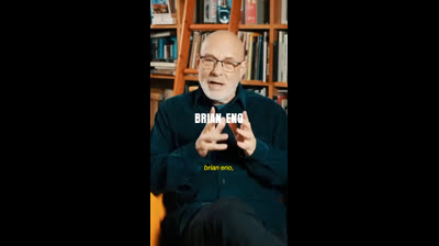 ¿Sabías que Brian Eno no solo revolucionó la música ambient… sino también el arte visual?