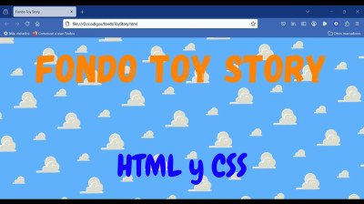 Cómo crear el fondo de Toy Story en HTML y CSS - Web development