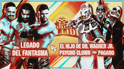 Legado del Fantasma vs El Hijo de Dr. Wagner Jr. , Psycho Clown & Pagano (Full Match)