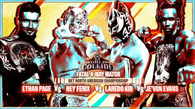 Ethan Page vs Laredo Kid vs Je'Von Evans vs Rey Fenix (Full Match)
