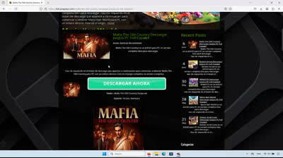 Mafia The Old Country Descargar Juegos PC Full Español