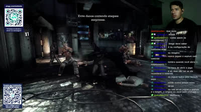 LIVE MAT DUBLA TWITCH - GAMEPLAY BATMAN ARKHAN ASYLUM - GTA VICY CITY PART. 1 - REACT DE VÍDEOS - MÚSICA